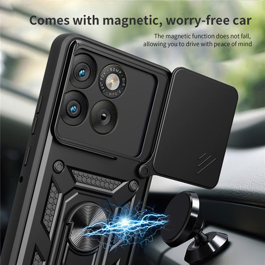 Hülle für Motorola Edge 70, Techsuit, CamShield, Gold