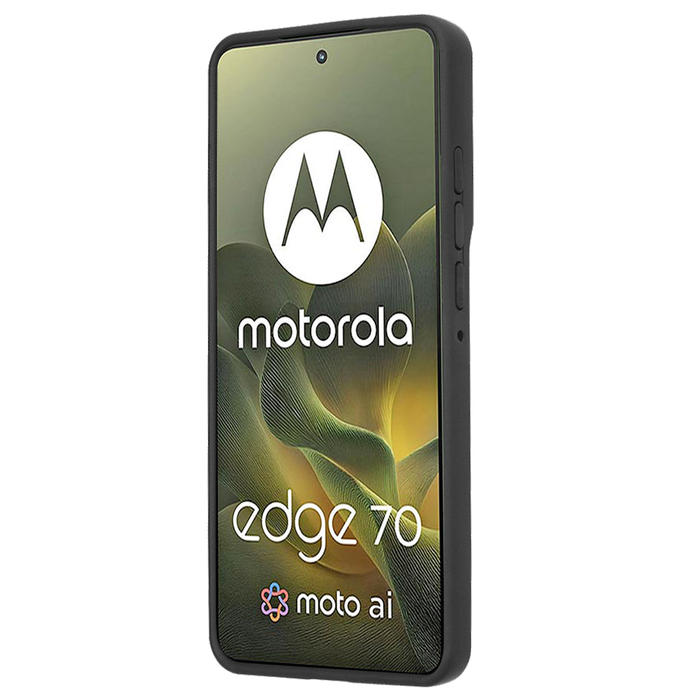 Hülle für Motorola Edge 70, Techsuit, Glinth, Schwarz