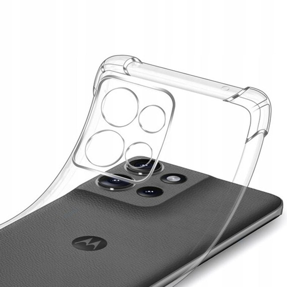 Hülle für Motorola Edge 70, Techsuit, Shockproof Clear, Transparent