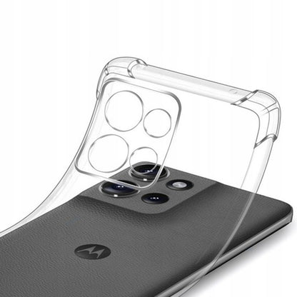 Hülle für Motorola Edge 70, Techsuit, Shockproof Clear, Transparent