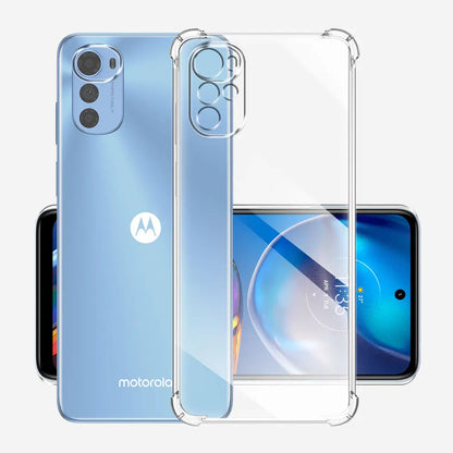 Hülle für Motorola Moto E32s / E32 / G22, Techsuit, stoßfest klar, transparent
