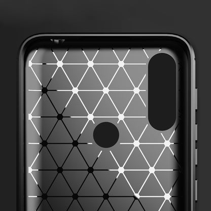 Hülle für Motorola Moto E7i Power / E7 Power, Techsuit, Carbon, Schwarz