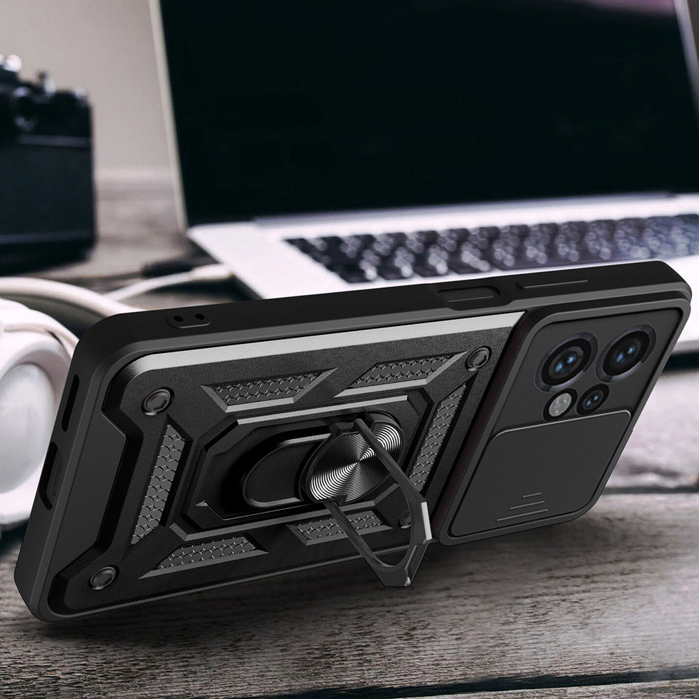 Hülle für Motorola Moto G04s / E14 / G04 / G24, Techsuit, CamShield, Blau