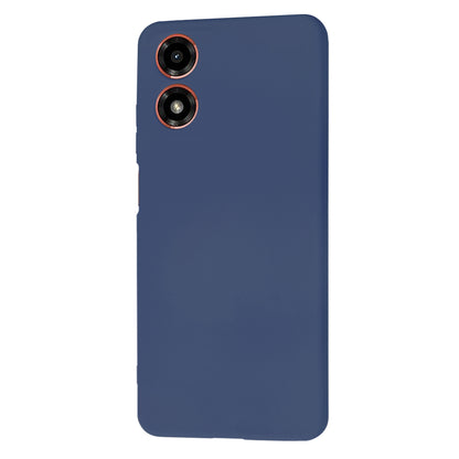 Hülle für Motorola Moto G04s / E14 / G04, Techsuit, SoftFlex, Marineblau