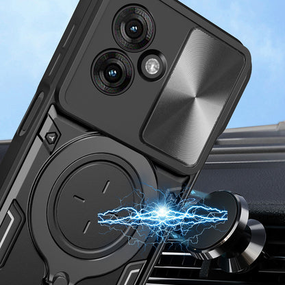 Hülle für Motorola Moto G06, Techsuit, CamGuard Pro, Schwarz