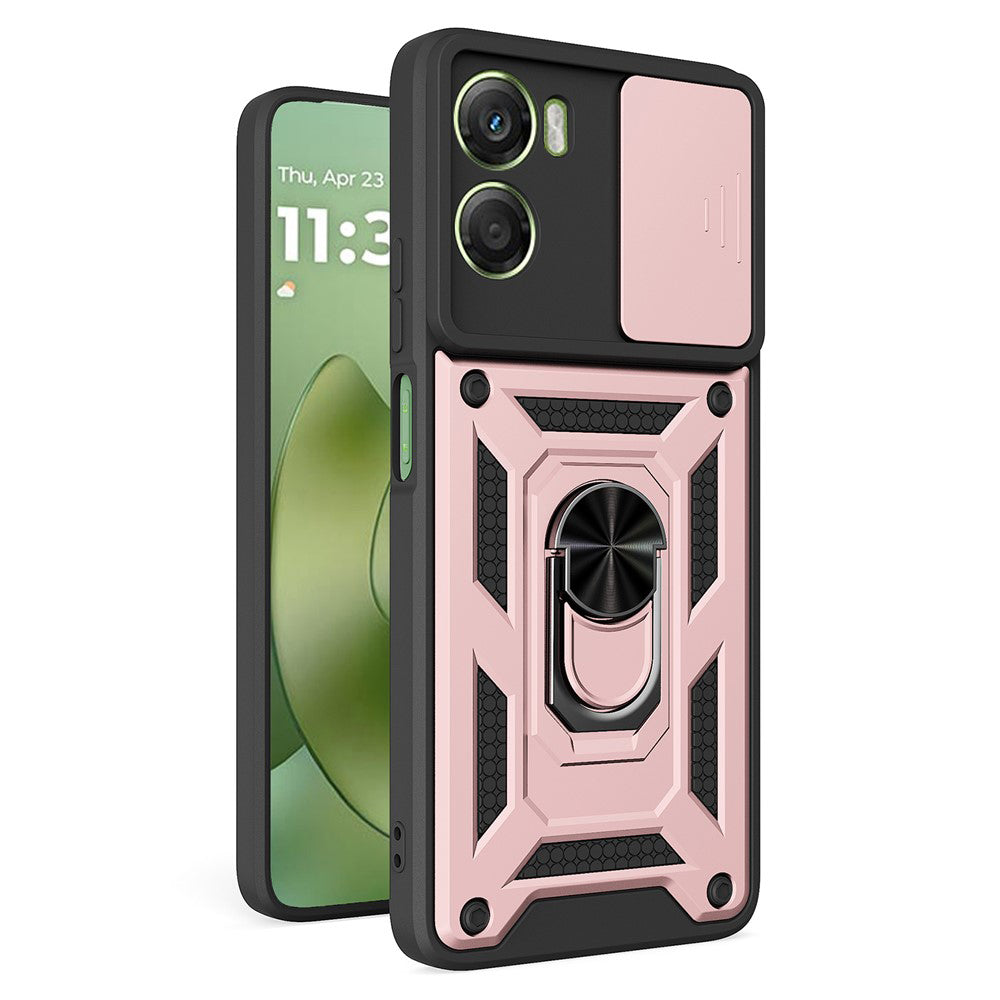 Hülle für Motorola Moto G06, Techsuit, CamShield, Roségold