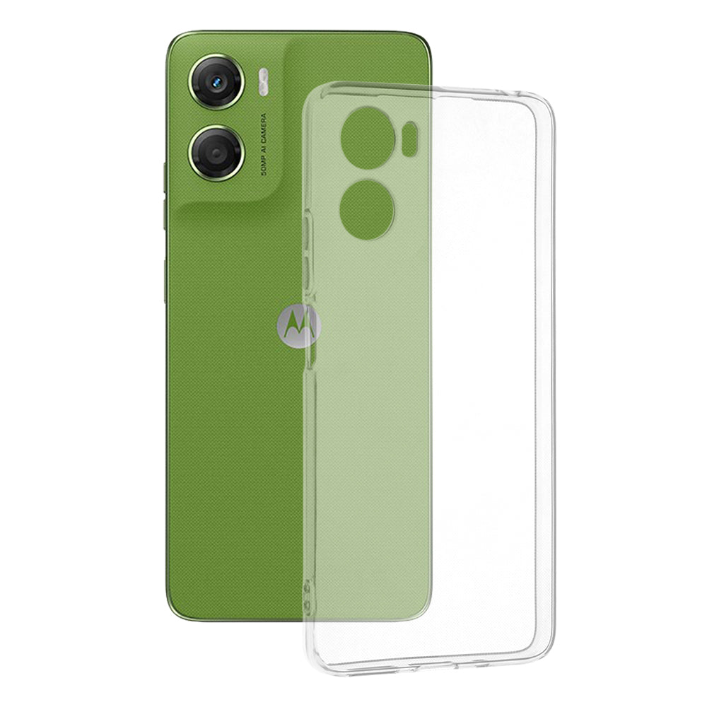 Hülle für Motorola Moto G06, Techsuit, Klar, Transparent