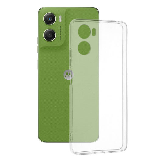 Hülle für Motorola Moto G06, Techsuit, Klar, Transparent