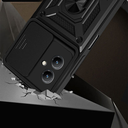 Hülle für Motorola Moto G14, Techsuit, CamShield, Schwarz