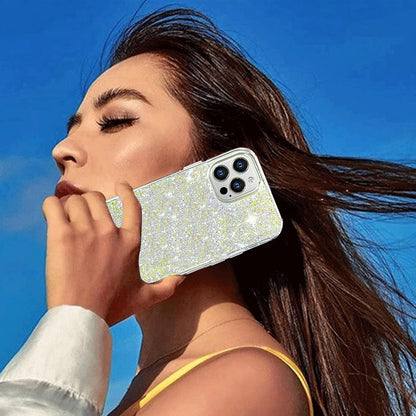 Hülle für Motorola Moto G14, Techsuit, Glitzernd, Blau