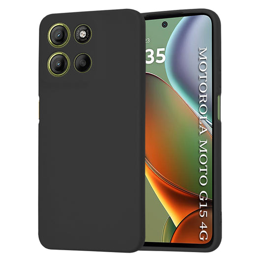 Case for Motorola Moto G15 / G15 Power, Techsuit, SoftFlex, Black