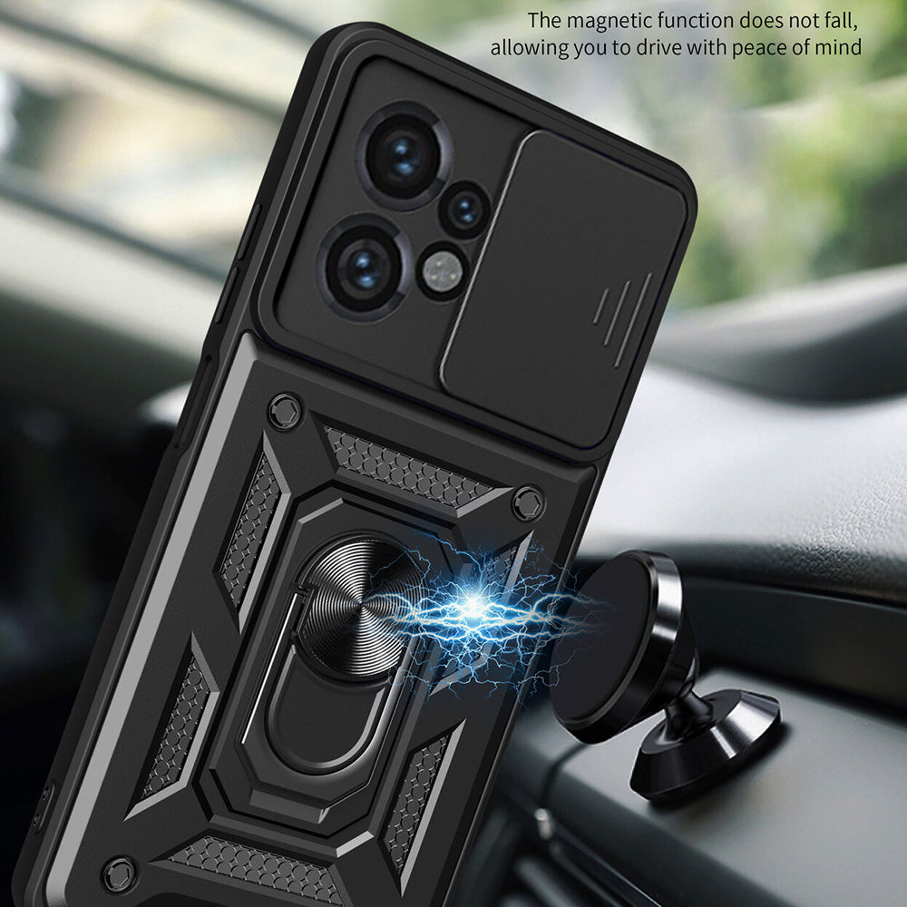 Hülle für Motorola Moto G24 Power, Techsuit, CamShield, Schwarz