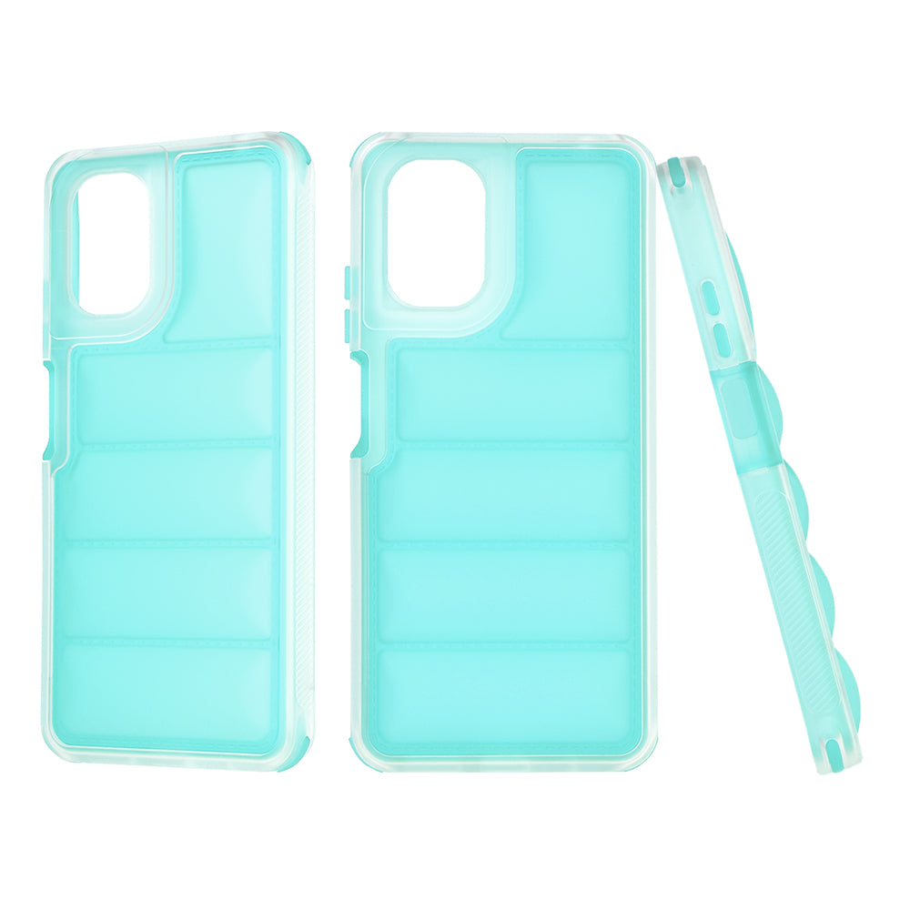 Hülle für Motorola Moto G24 Power, Techsuit, Wave Shield, Türkis