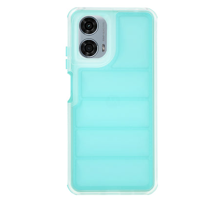 Hülle für Motorola Moto G24 Power, Techsuit, Wave Shield, Türkis