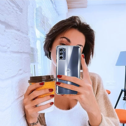 Hülle für Motorola Moto G31 / G41, Techsuit, stoßfest klar, transparent