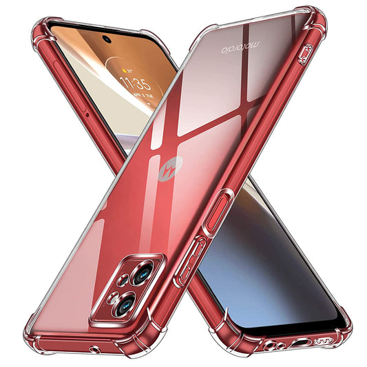 Hülle für Motorola Moto G32, Techsuit, stoßfest klar, transparent