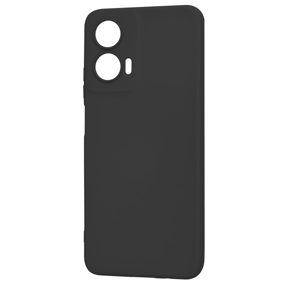 Hülle für Motorola Moto G35, Techsuit, SoftFlex, Schwarz