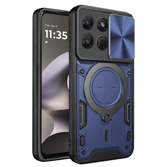 Hülle für Motorola Moto G37 Power, Techsuit, CamGuard Pro, Blau