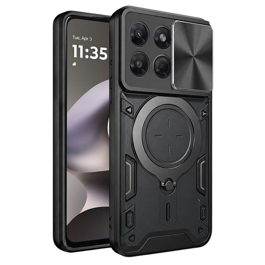 Hülle für Motorola Moto G37 Power, Techsuit, CamGuard Pro, Schwarz