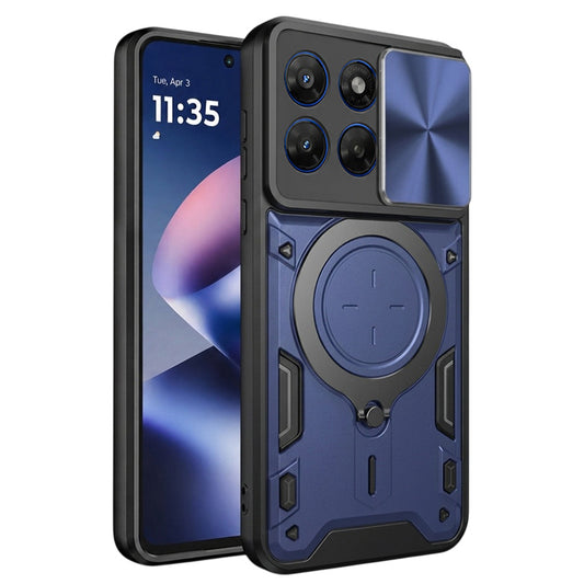 Hülle für Motorola Moto G47 / G37, Techsuit, CamGuard Pro, Blau
