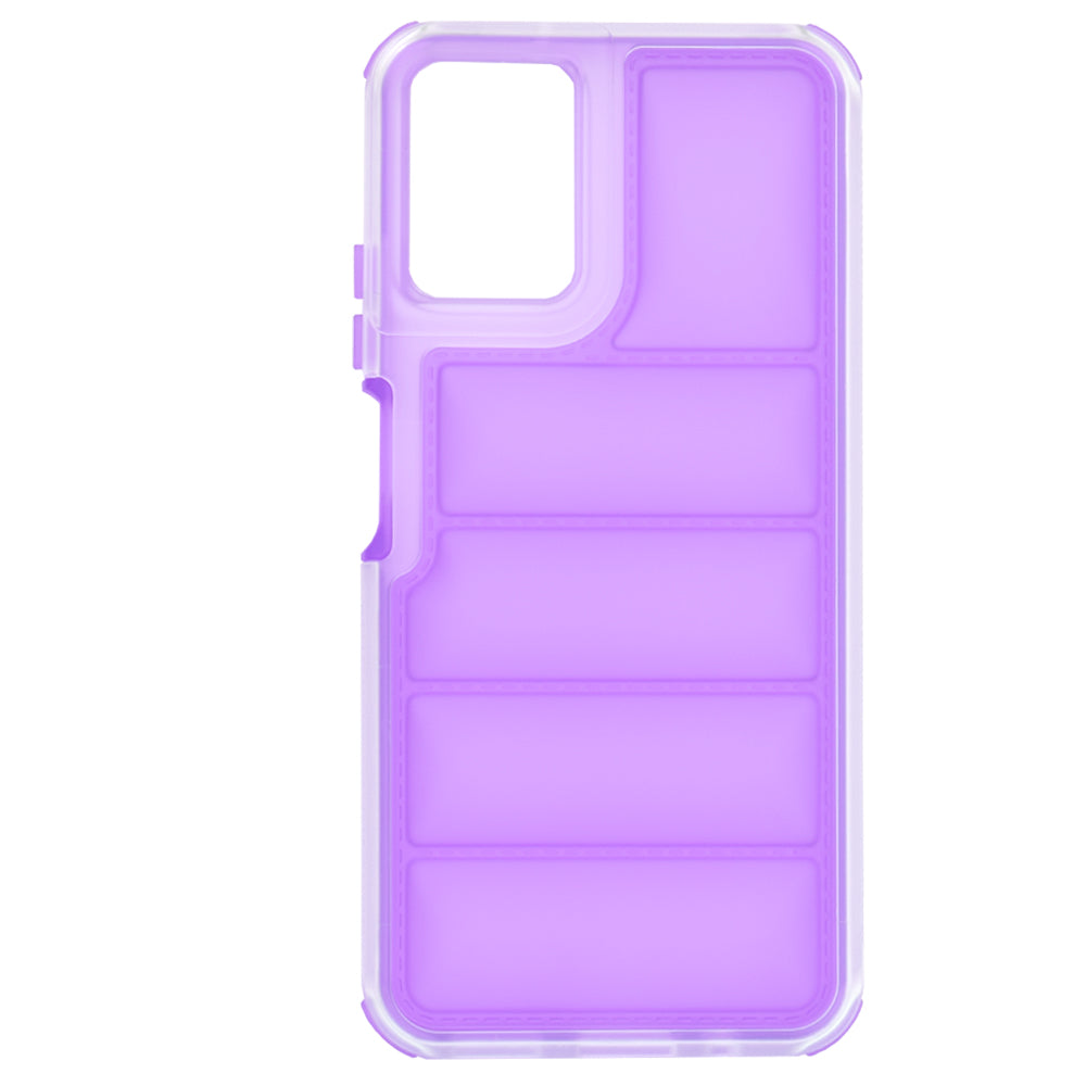Hülle für Motorola Moto G45 / G34, Techsuit, Wave Shield, Lila