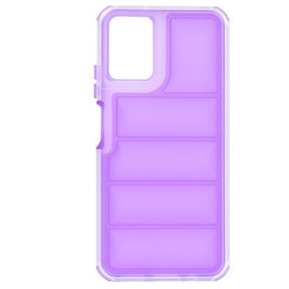 Hülle für Motorola Moto G45 / G34, Techsuit, Wave Shield, Lila