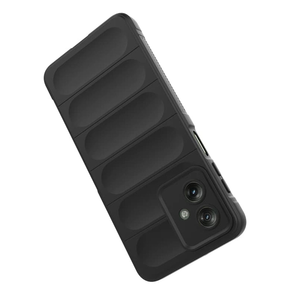 Hülle für Motorola Moto G54, Techsuit, Magic Shield, Schwarz