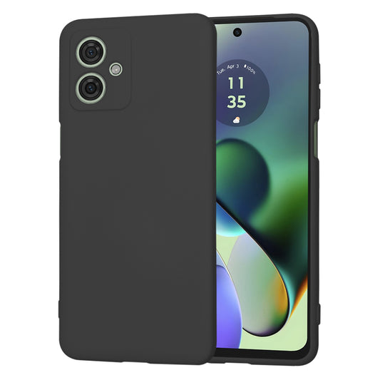 Hülle für Motorola Moto G54, Techsuit, SoftFlex, Schwarz