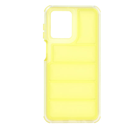 Hülle für Motorola Moto G54, Techsuit, Wave Shield, Gelb
