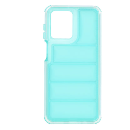 Hülle für Motorola Moto G54, Techsuit, Wave Shield, Türkis