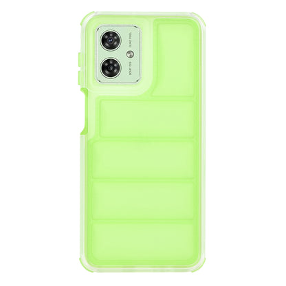 Hülle für Motorola Moto G54, Techsuit, Wave Shield, Grün