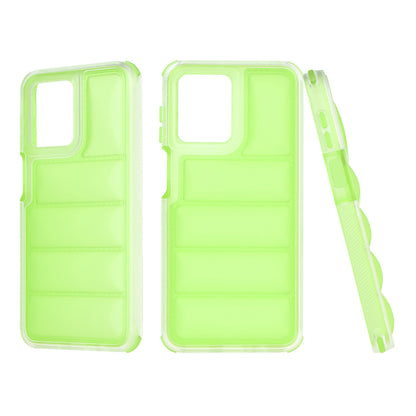Hülle für Motorola Moto G54, Techsuit, Wave Shield, Grün