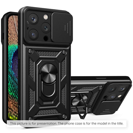 Hülle für Motorola Moto G56, Techsuit, CamShield, Schwarz