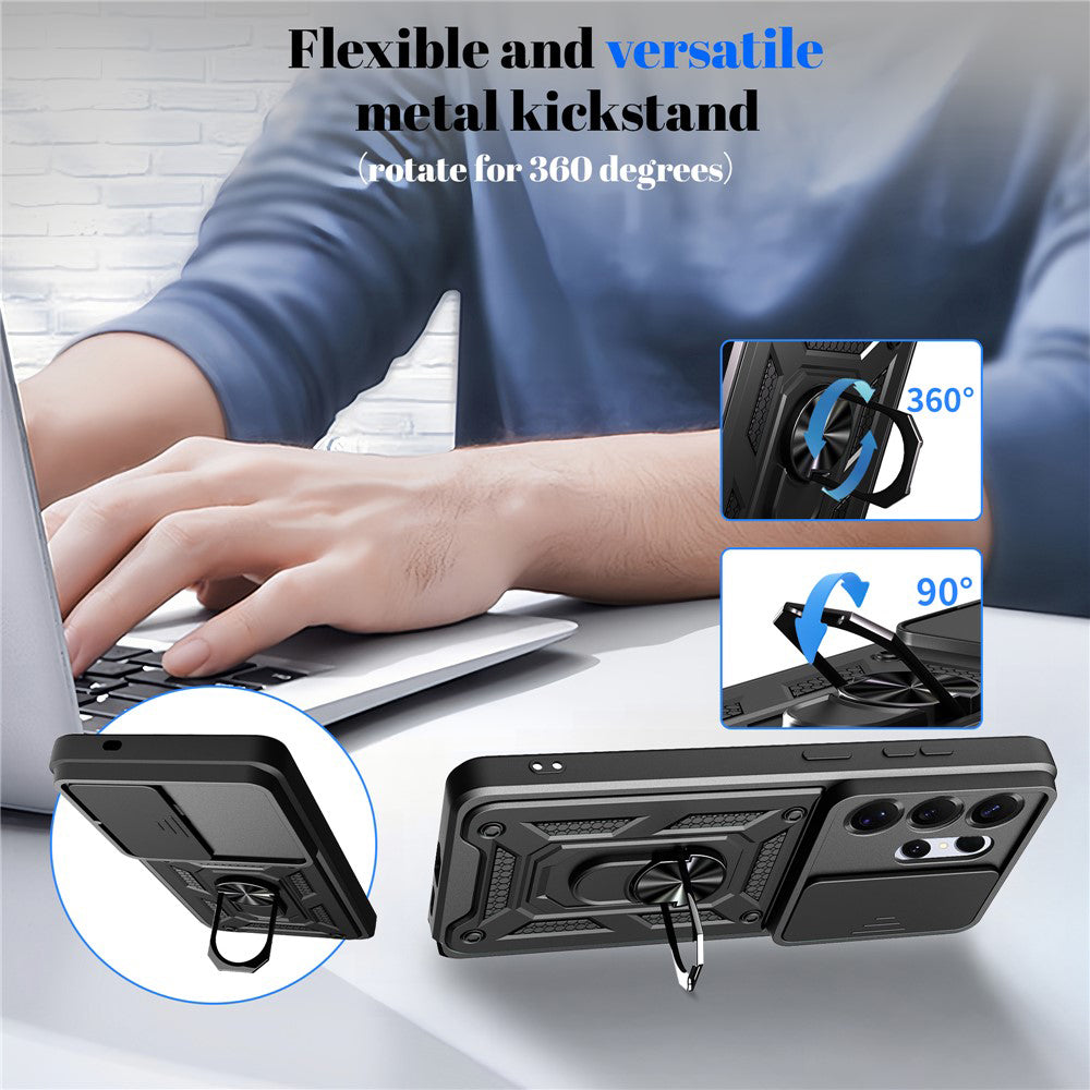 Hülle für Motorola Moto G67 Power / G57 Power, Techsuit, CamShield, Blau