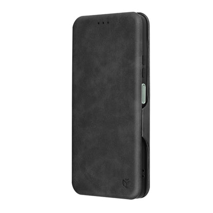 Hülle für Motorola Moto G75, Techsuit, Safe Wallet Plus, Schwarz