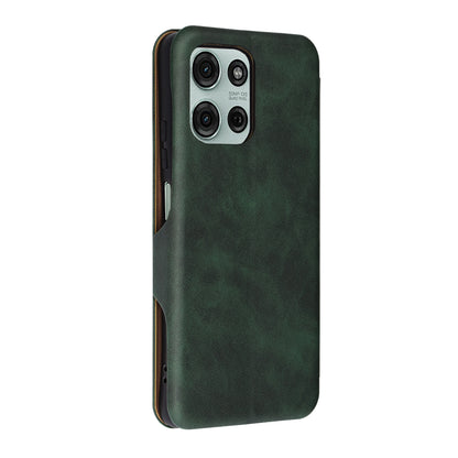 Hülle für Motorola Moto G75, Techsuit, Safe Wallet Plus, Grün