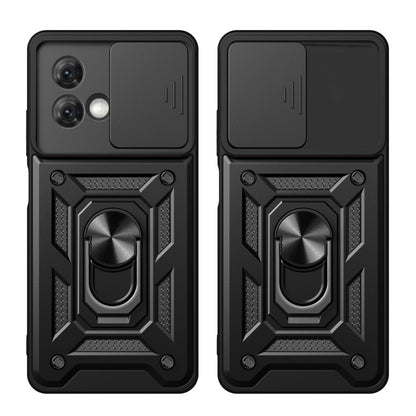 Hülle für Motorola Moto G84, Techsuit, CamShield, Schwarz