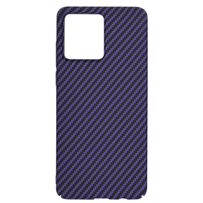 Case for Motorola Moto G84, Techsuit, Carbonite FiberShell, Purple