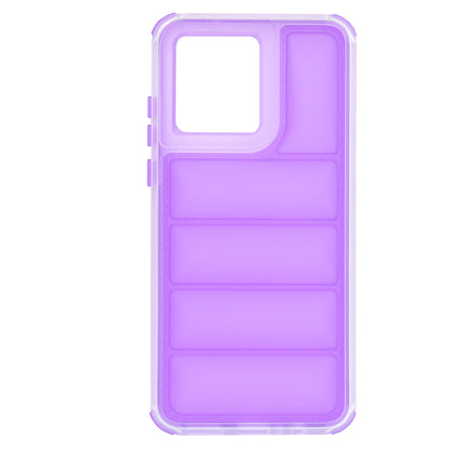 Hülle für Motorola Moto G84, Techsuit, Wave Shield, Lila