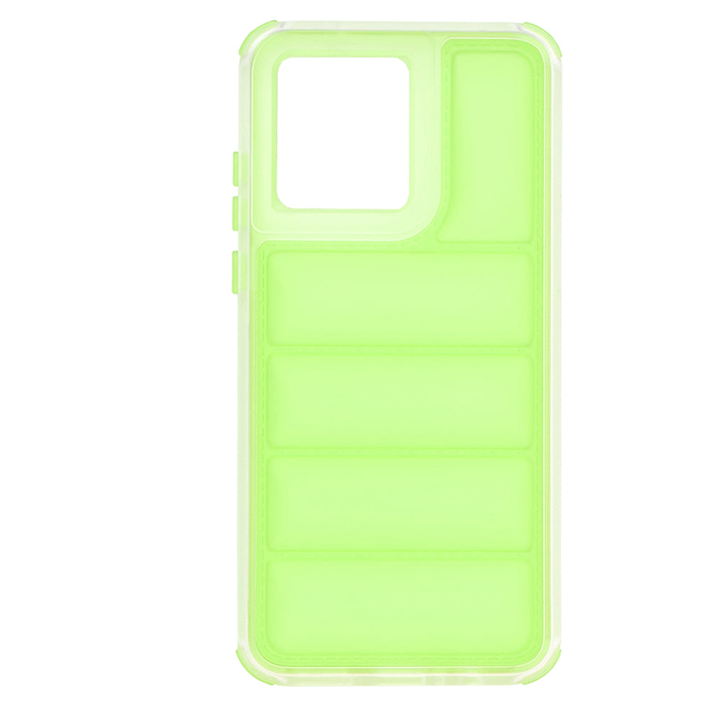 Hülle für Motorola Moto G84, Techsuit, Wave Shield, Grün