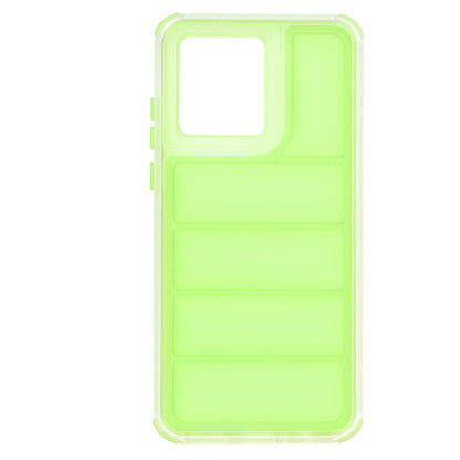 Hülle für Motorola Moto G84, Techsuit, Wave Shield, Grün