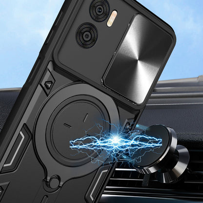 Hülle für Motorola Moto G85, Techsuit, CamGuard Pro, Schwarz
