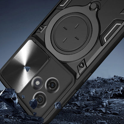 Hülle für Motorola Moto G86 Power, Techsuit, CamGuard Pro, Schwarz