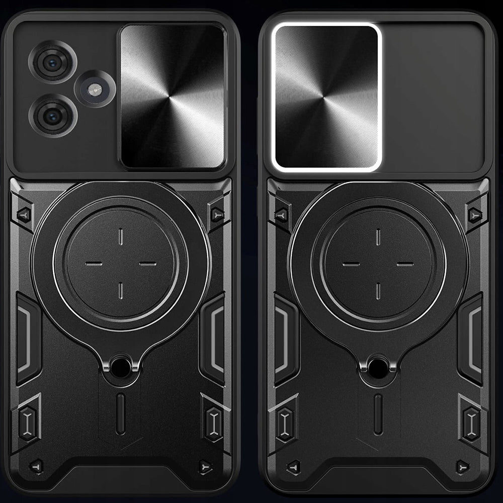 Hülle für Motorola Moto G86 Power, Techsuit, CamGuard Pro, Schwarz