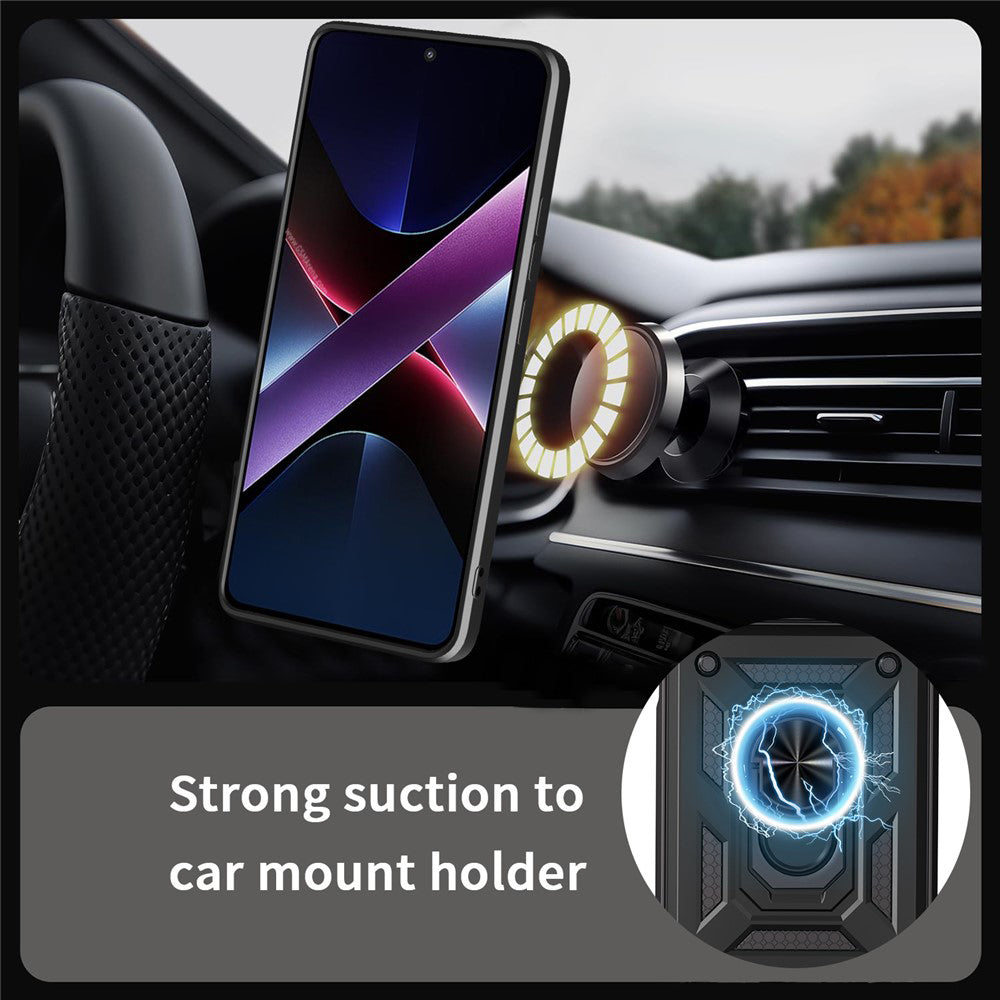 Case for Motorola Moto G86 Power, Techsuit, CamShield, Black