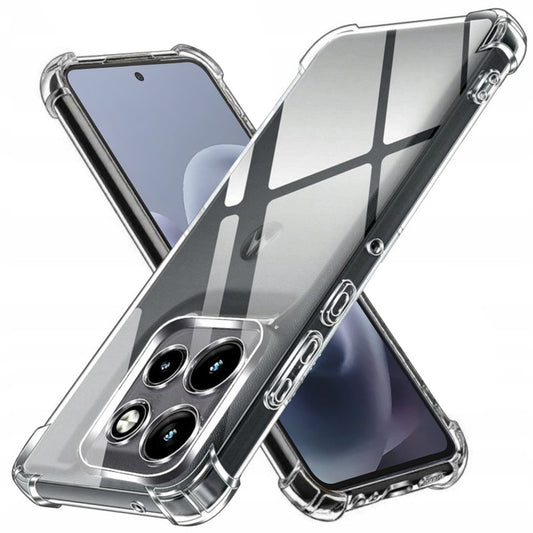 Hülle für Motorola Moto G86 Power, Techsuit, stoßfest klar, transparent