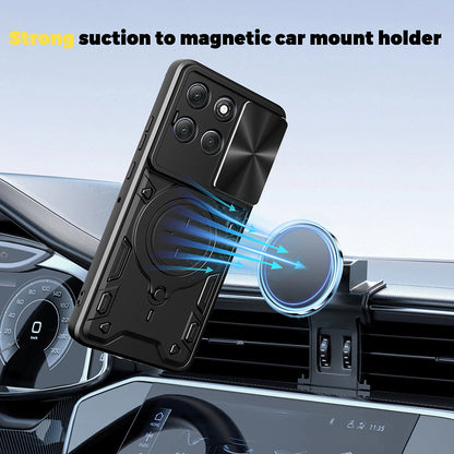 Case for Motorola Moto G86, Techsuit, CamGuard Pro, Blue