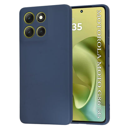 Hülle für Motorola Moto G86, Techsuit, SoftFlex, Marineblau