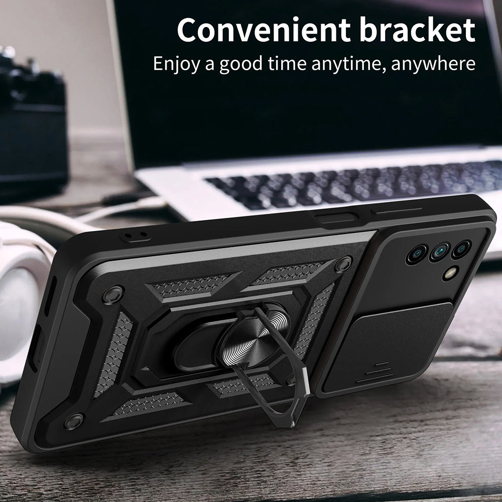 Hülle für Nokia G21 / G11, Techsuit, CamShield, Schwarz