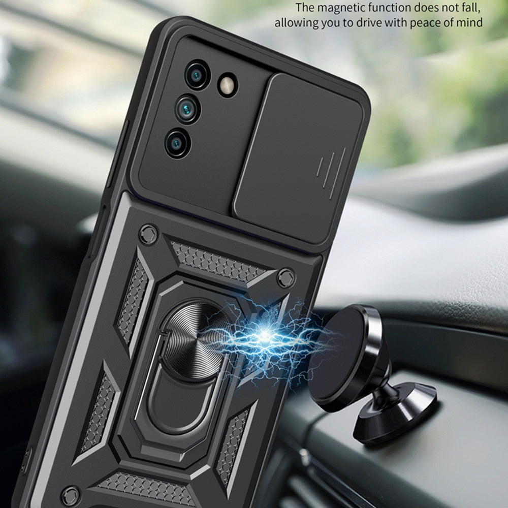 Hülle für Nokia G22, Techsuit, CamShield, Schwarz